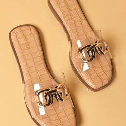 Rocia by Regal Women's Transparent Casual Sandals-image-43