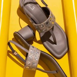Inc.5 Women's Grey Back Strap Sandals-image-99