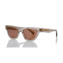Shisen Fox Brown Gradient Cat Eye Unisex Sunglasses-image-82