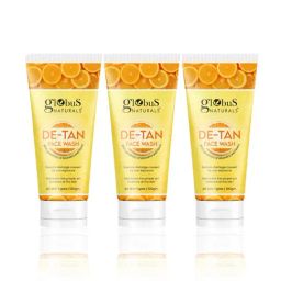 Globus Naturals De-Tan Face Wash - Pack of 3-image-33
