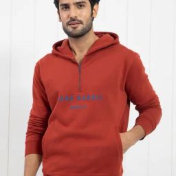 Rare Rabbit Brown Regular Fit Graphic Sweatshirt-image-60