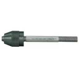 Proxxon Drill Chuck With Sliding Sleeve Chrome Vanadium Steel Silver & Black for DB 250 & Industrial Purpose, 27028-6