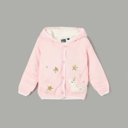 Juniors by Lifestyle Girls Pink Sequence Sweater-image-12
