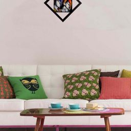 eCraftIndia Multicoloured Lord Radha Krishna UV Wall Art-image-38