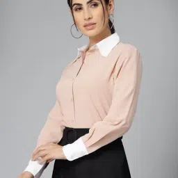 Style Quotient Beige Regular Fit Shirt-image-76