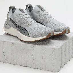 Puma Men's Electrify NITRO 3 Knit Smokey Grey Running Shoes-picture-44