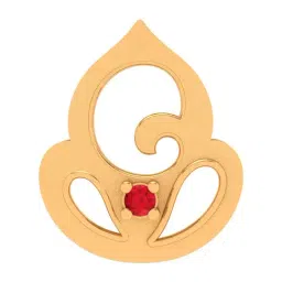 P.C. Chandra Jewellers 18k Yellow Gold Trendy Lord Ganesh Design Collection Pendant-picture-43