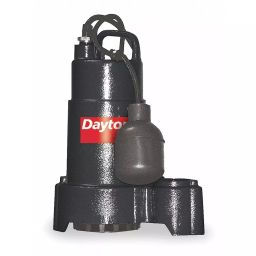 Dayton 1/2 hp Submersible Sump Pump 32 ft Maximum Head, 3BB77-image-19
