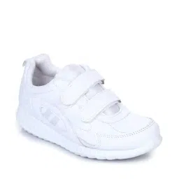 Force 10 By Liberty Kids White School Shoes-image-80