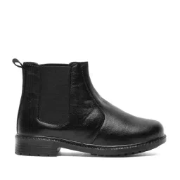 Tiny Bugs Kids Black Casual Boots-picture-46
