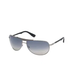 WEB EYEWEAR Unisex Shield Sunglasses WE0273 66 14C-Blue-picture-32