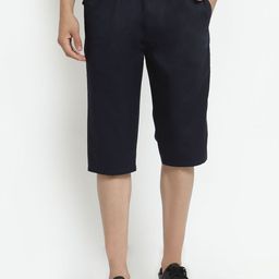SAPPER Men Cotton Slim Fit Shorts-picture-29