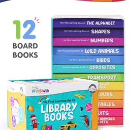 Intelliskills My First Learning Set of 12 Library Books - English-picture-36