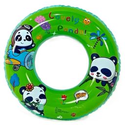 Sanjary Inflatable Cartoon Print panda Swim tube safety Ring For kids size 60 cm - Color May Vary-12
