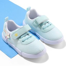 Cute Walk by Babyhug Sneaker Shoes with Velcro Closure - Light Green-picture-0
