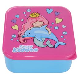 Smily Kiddos 4 in 1 Lunch Box Mermaid Themed Set Of 4 - Multicolor image 5
