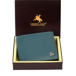 LONDON ALLEY Men Leather Two Fold Wallet-picture-27