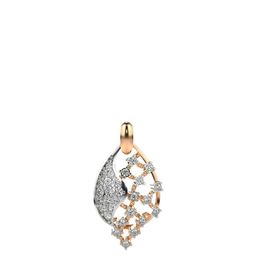 VALANOVA 18K Rose Gold Certified 0.26Ct Lab Grown Diamond Pendant-picture-30