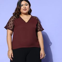 CURVE BY KASSUALLY Plus Size Top image 3