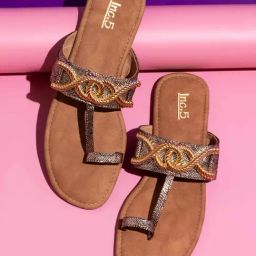 Inc.5 Women's Gold Toe Ring Sandals-image-86