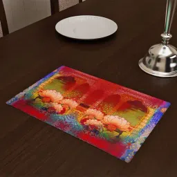 SEJ by Nisha Gupta Multicolor Placemats - Set of 6-23