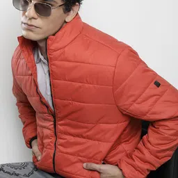 The Indian Garage Co Men Red Padded Jacket-picture-48
