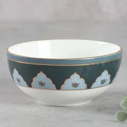 India Circus By Krshna Mehta Multi Bone China Printed Dinnerware, Bowls-43
