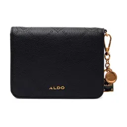 Aldo Black MUNYA Textured Medium Wallet-10