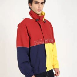 Tommy Hilfiger Mens Red Relaxed Fit Jacket-image-48