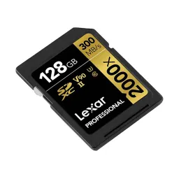 Lexar Professional 2000X LSD2000128G-BNNNG 128GB SDXC UHS-II/U3 Memory Card image 3