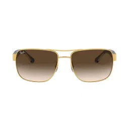 Ray-Ban 0RB3530 Brown Highstreet Square Sunglasses - 58 mm-image-91