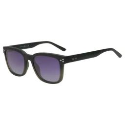 Ted Smith Purple Polarized Square Unisex Clip On Frames Clip On Sunglasses-image-72