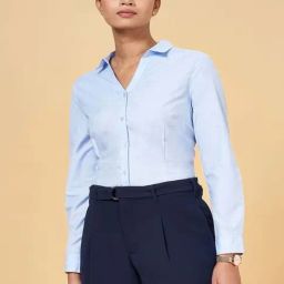 Annabelle by Pantaloons Sky Blue Shirt-picture-42