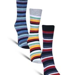 Dollar Socks For Men's Casual Full Length In (Pack of 3)-12