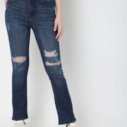 VM GAZLIN HR RINSE BOOTCUT JEANS-image-89