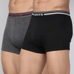 Levi's Multi Cotton Regular Fit Trunks - Pack Of 2-picture-20