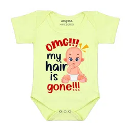 Arvesa Omg My Hair is Gone Printed Bodusuit-image-6