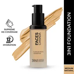 FACES CANADA Flawless Matte Foundation Medium Natural - 30 ml image 2