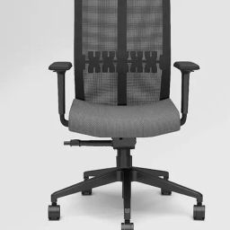 Godrej Interio Aero Full Grey Fabric Standerd Office Executive Chair-picture-3