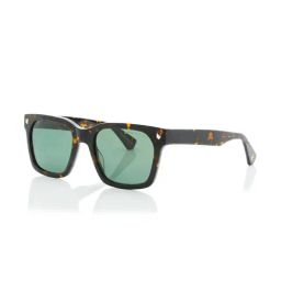 Shisen Fox Green Gradient Square Unisex Sunglasses-image-75