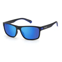 Polaroid Blue Rectangular Sunglasses for Men image 2