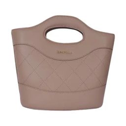 Magnolia Taupe Sophia Quilted Large Bucket Bag-image-77