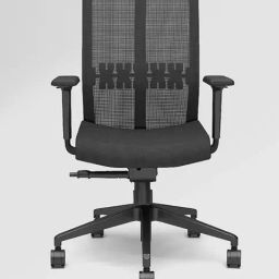 Godrej Interio Aero Full Black Fabric Standerd Office Executive Chair-74