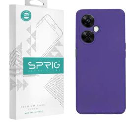 Sprig Liquid Silicone Back Cover for Oneplus Nord CE 3 Lite 5G (Purple)-image-68