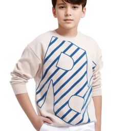 Rare Ones Boys Beige Cotton Printed Sweatshirt-image-57