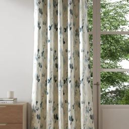 DDecor Printed Beige Polyester 7 ft Door Curtain-image-68