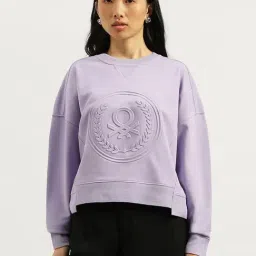 United Colors Of Benetton Purple Regular Fit Printed Sweatshirt-picture-35