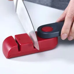 Joseph Joseph Red & Black Plastic Rota Knife Sharpner - Set of 1 image 5