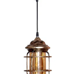 KINIS Gold-Toned & Black Quirky Ceiling Lamp-26