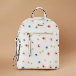 Ginger by Lifestyle White PU Backpack-picture-31